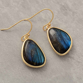 Eminent Labradorite Hook Earrings - Cape Diablo