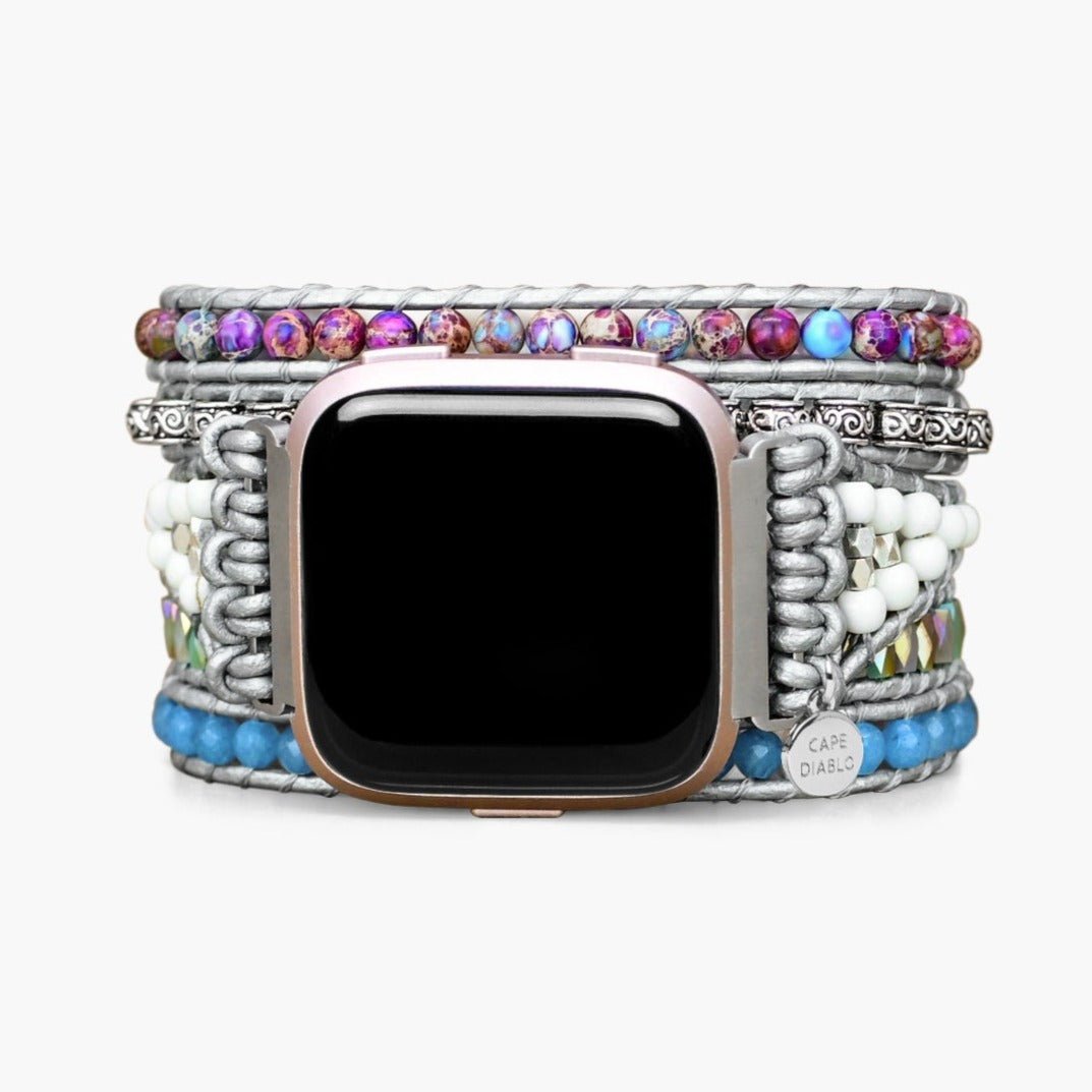 Ocean Jasper Protection Fitbit Versa 2 Watch Strap - Cape Diablo