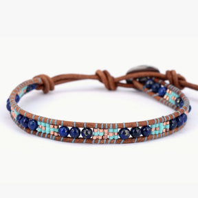 Ocean Vibes Leather Bracelet - Cape Diablo