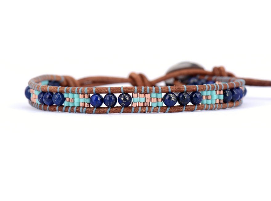 Ocean Vibes Leather Bracelet - Cape Diablo