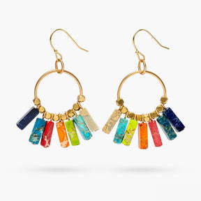 The Chakra Power Earrings - Cape Diablo