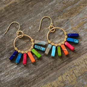 The Chakra Power Earrings - Cape Diablo